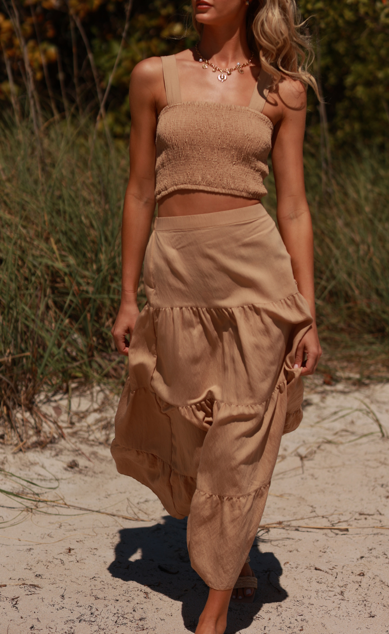 Conjunto de falda y top Kenia