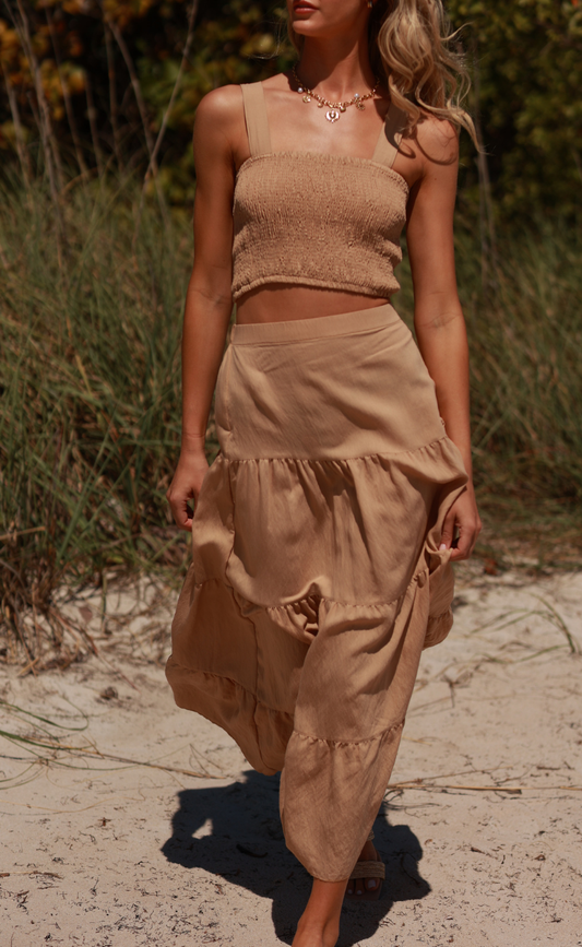 Conjunto de falda y top Kenia