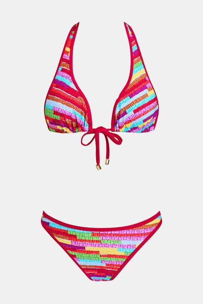 Bikini bloques de color.
