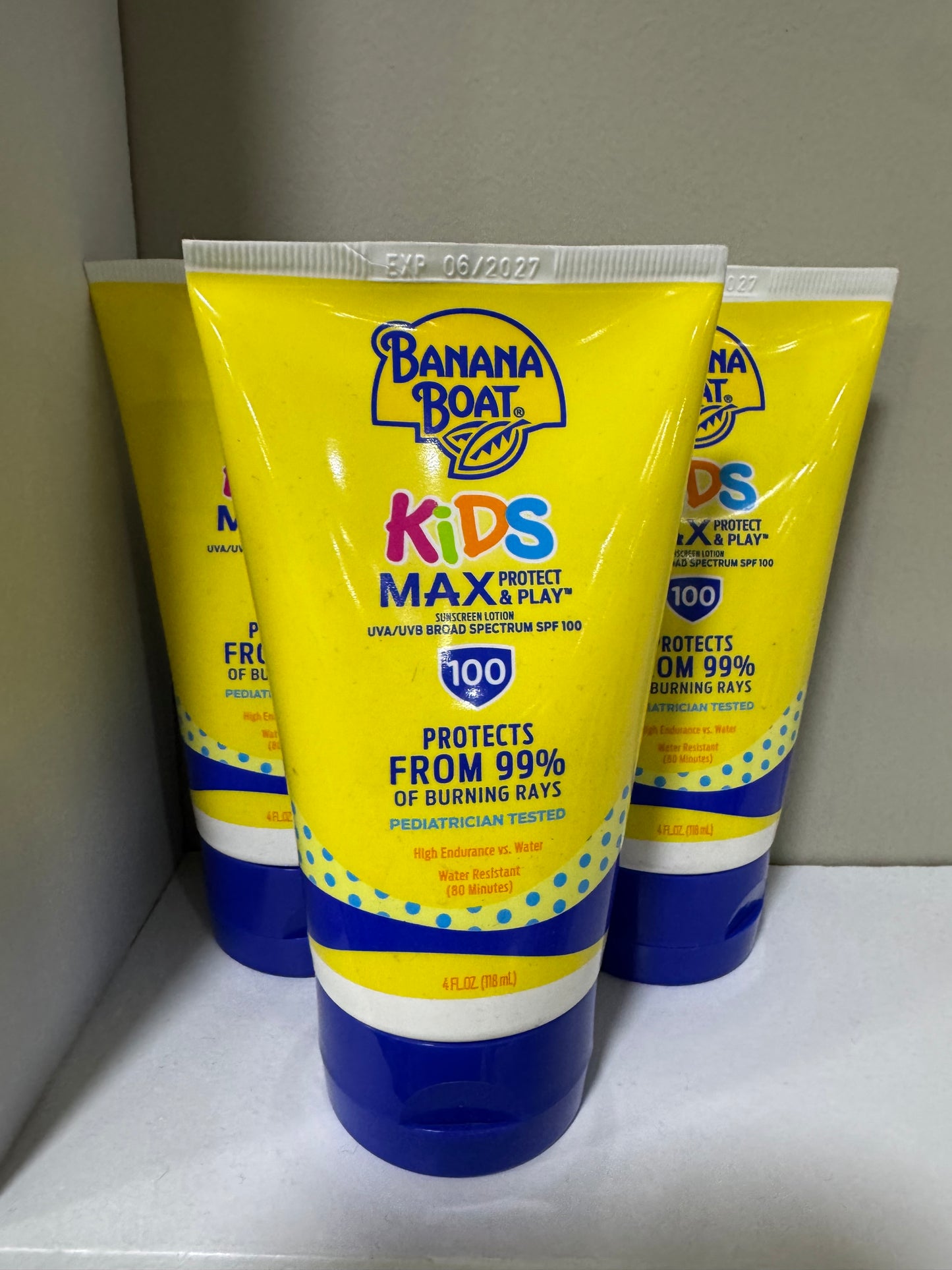 Protector solar 100 kids