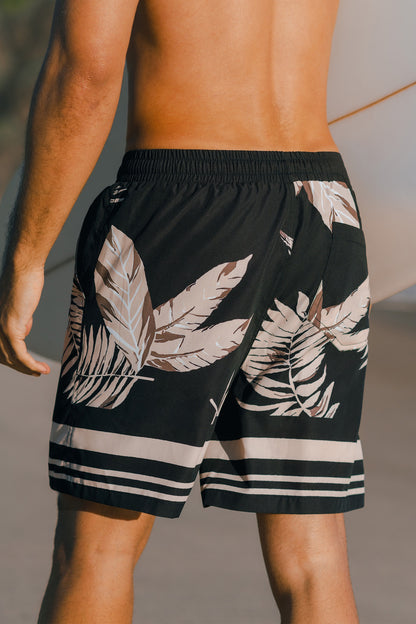 Short de caballero negro