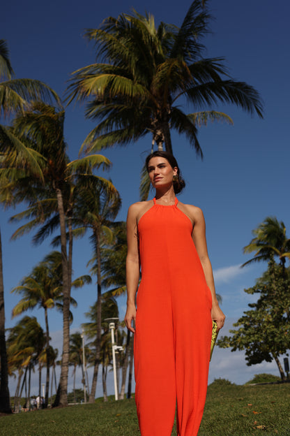 Braga larga escarlata