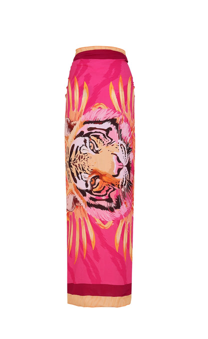 Pareo estampado tigre