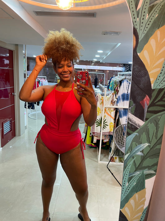 Trikini con transparencias