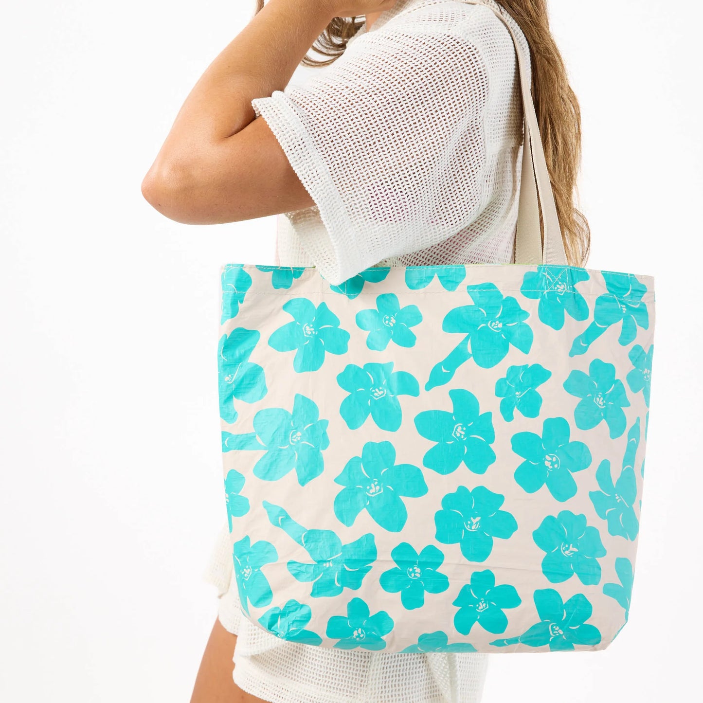 Tote bag reversible, a prueba de agua.