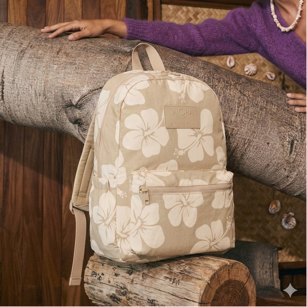 Backpack aloha.