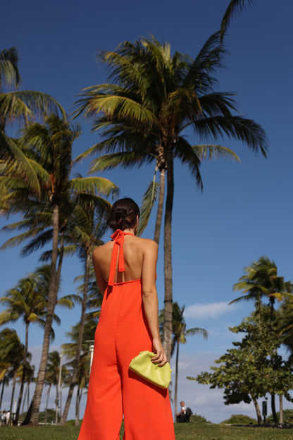 Braga larga escarlata