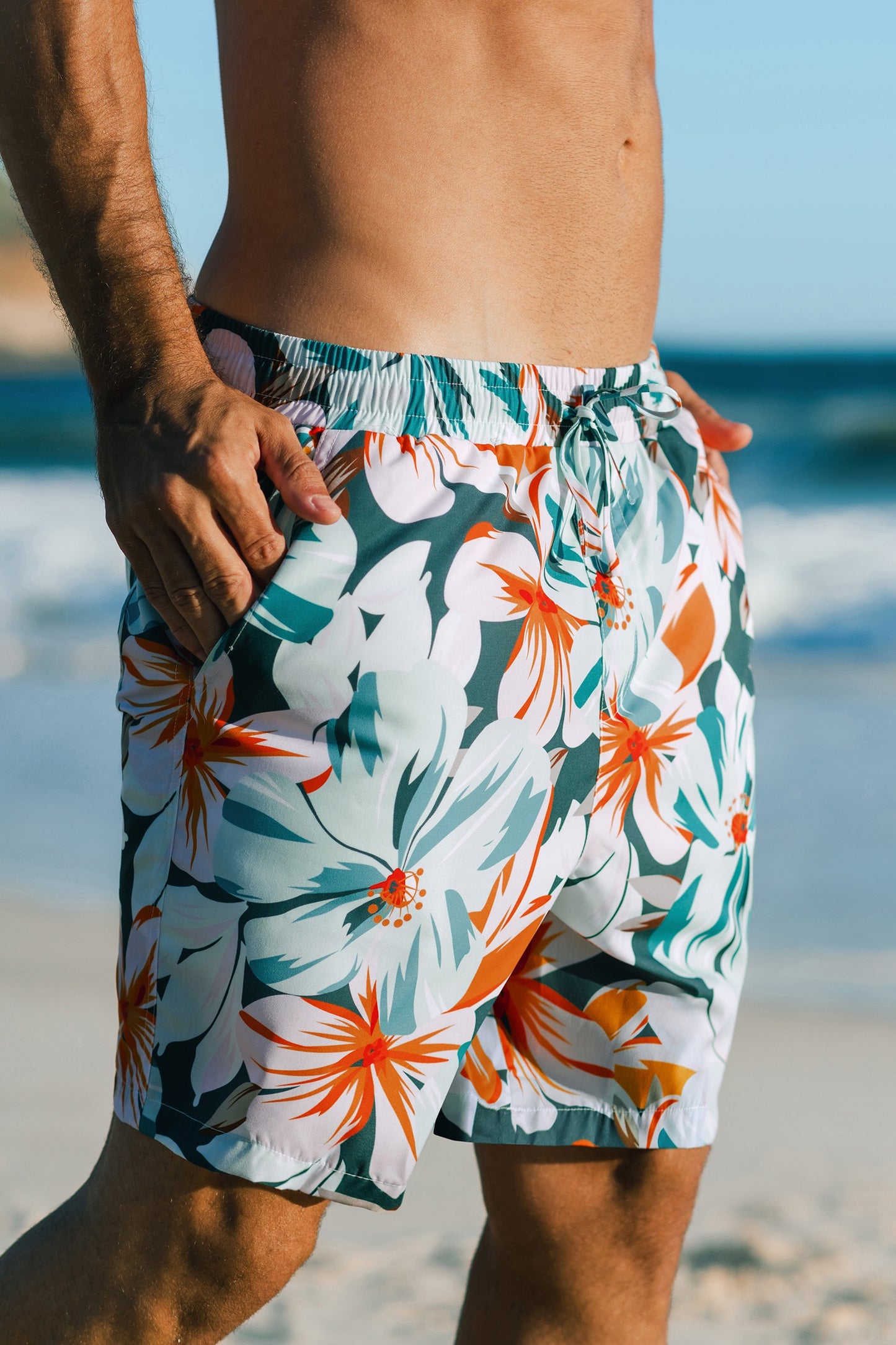 Short de caballero estampado