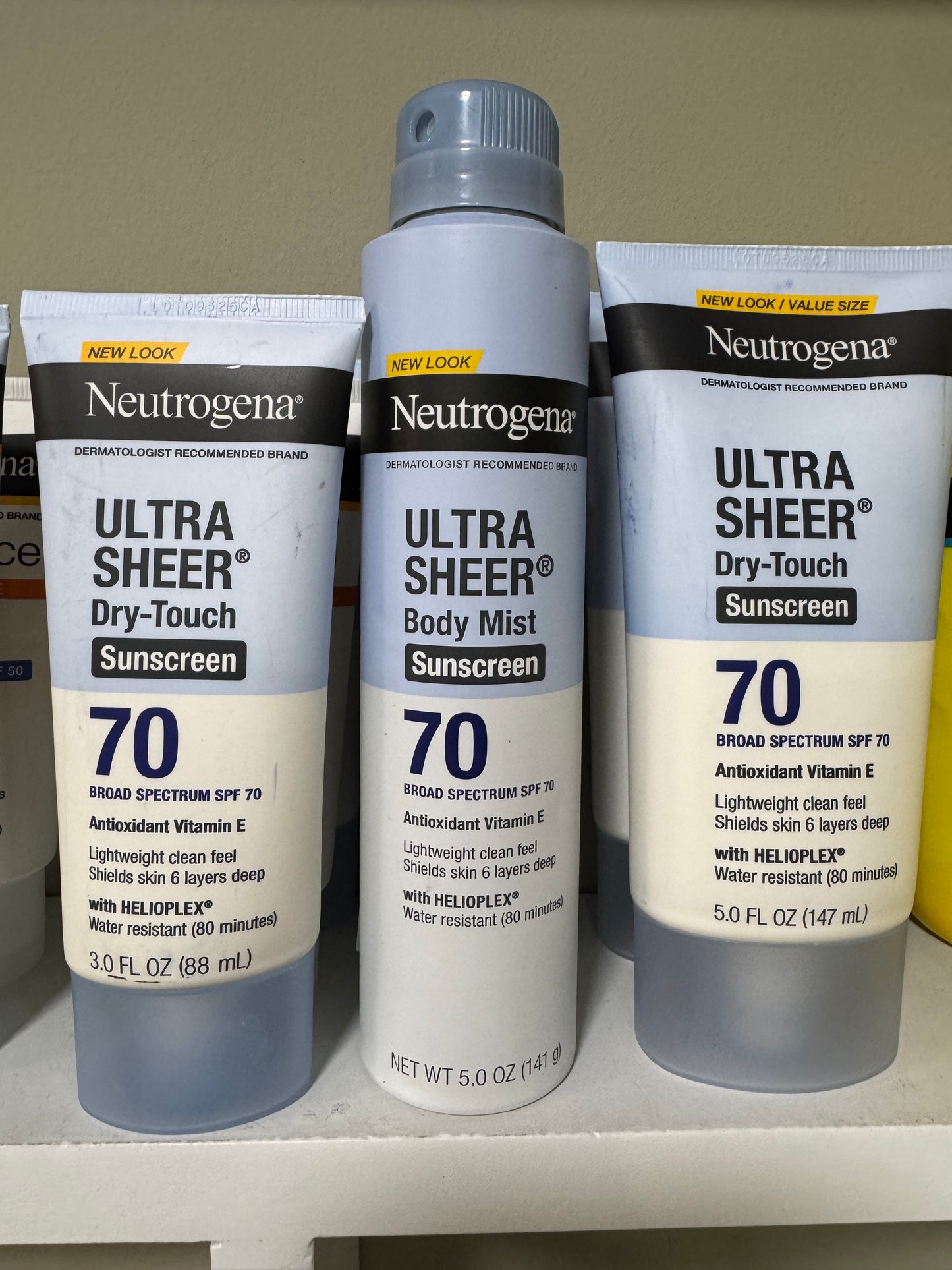 Protectores Neutrogena
