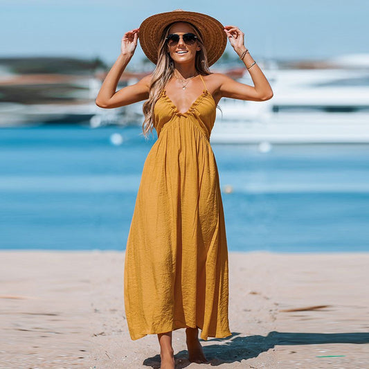 Vestido largo playa