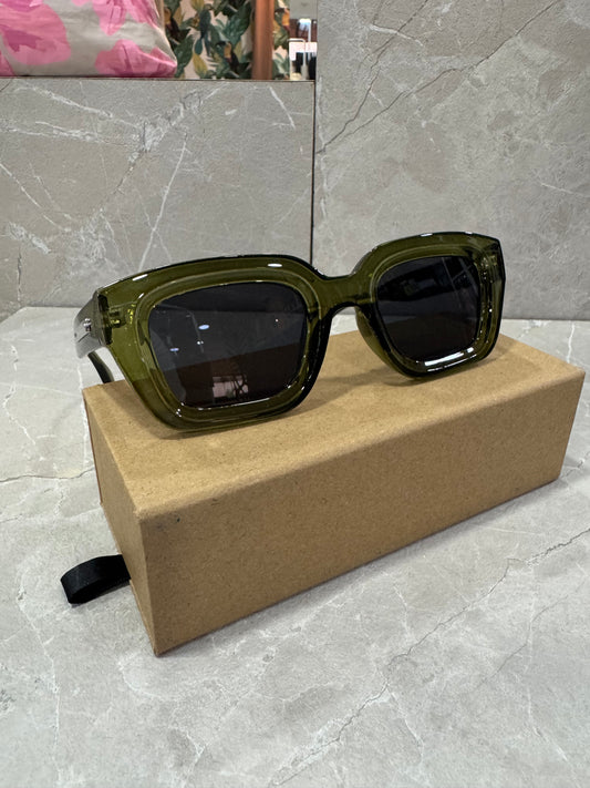 Lentes de sol verde